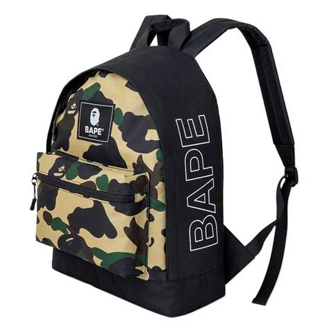 bape backpacks website.